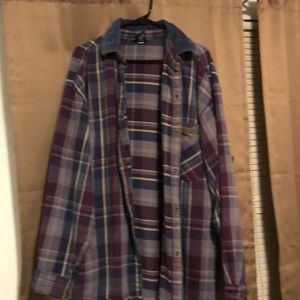 No Fear heavy flannel